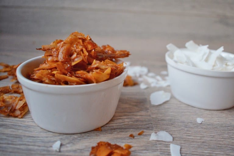 Kokos 'bacon' The Veggie Reporter