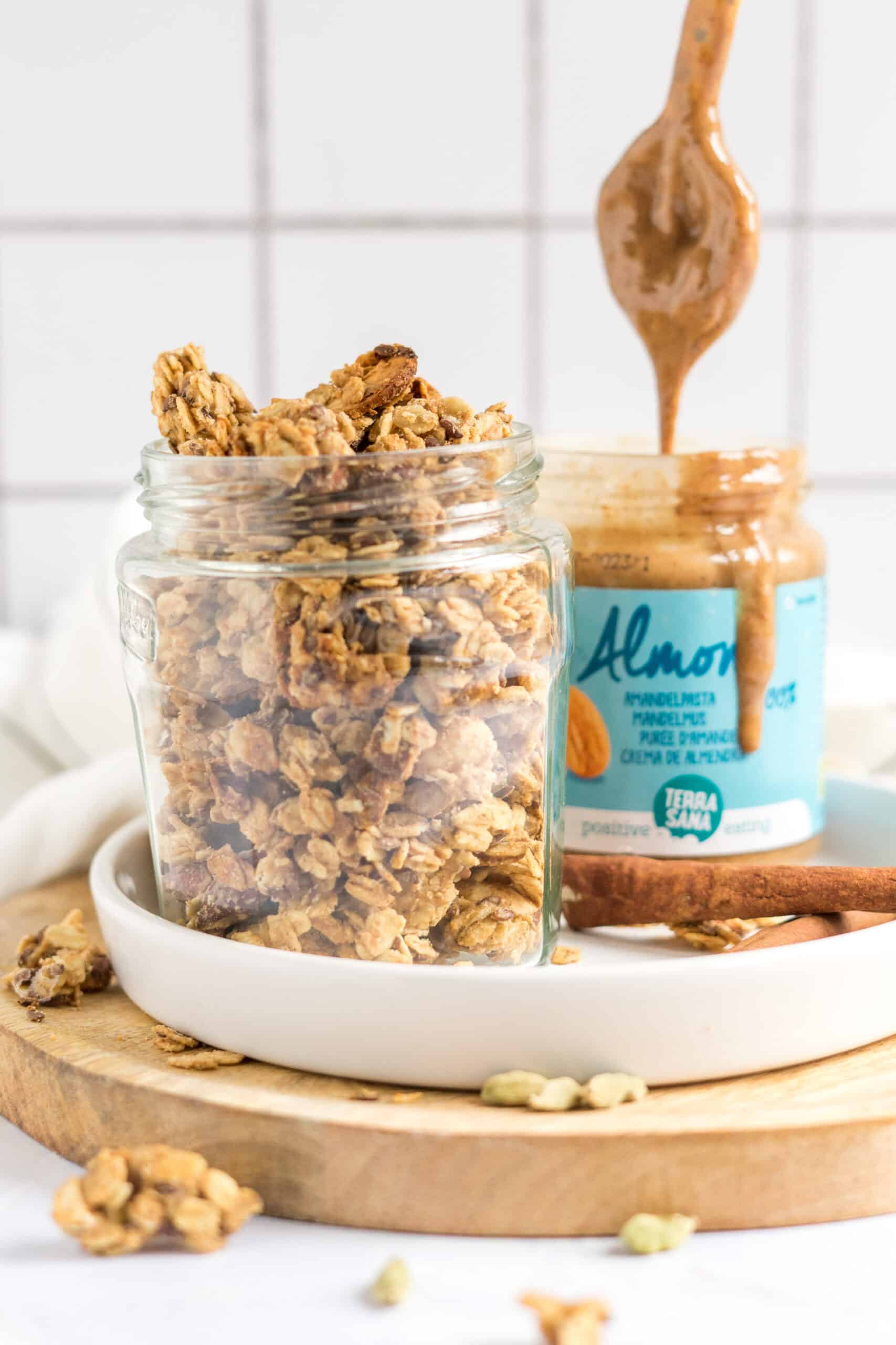 Vegan chai granola zonder olie